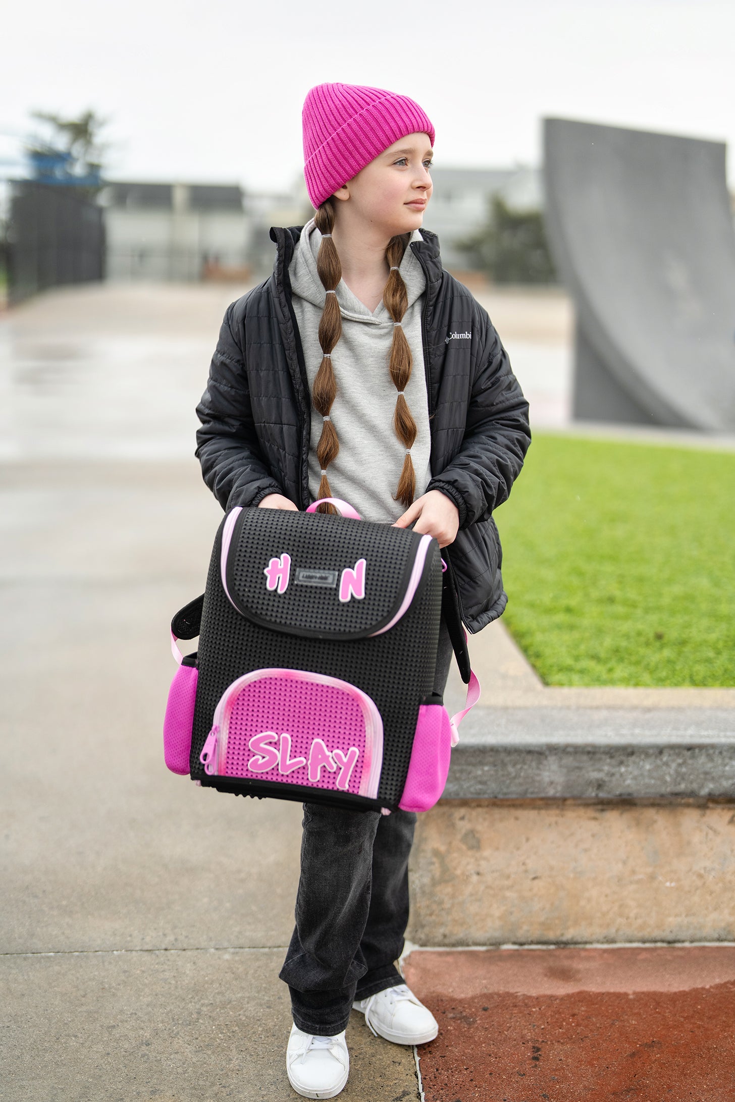 Student Backpack | Candy Pink