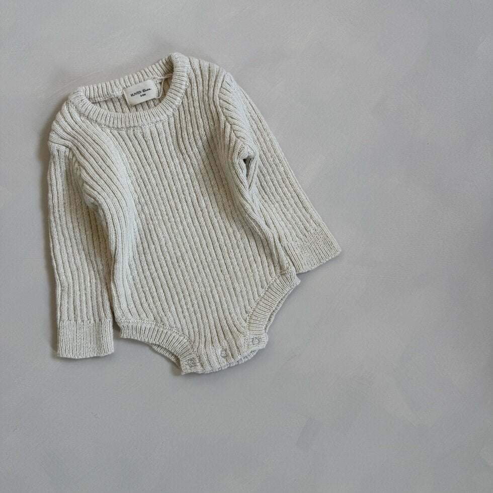 Teddy Bodysuit | Oatmeal