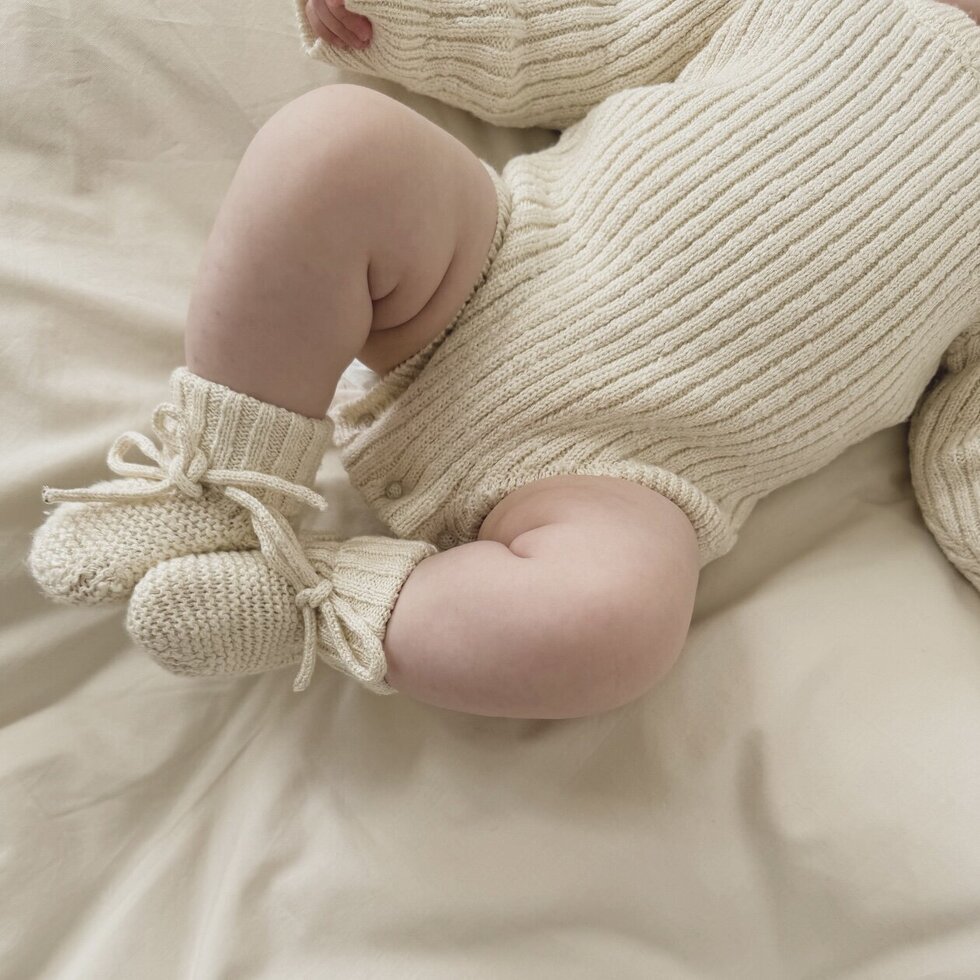 Teddy Bodysuit | Oatmeal