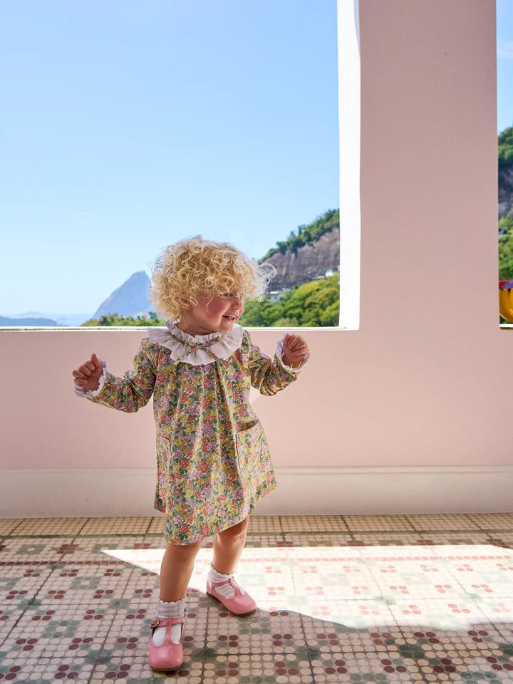 Odisea Baby Set | Yellow Floral