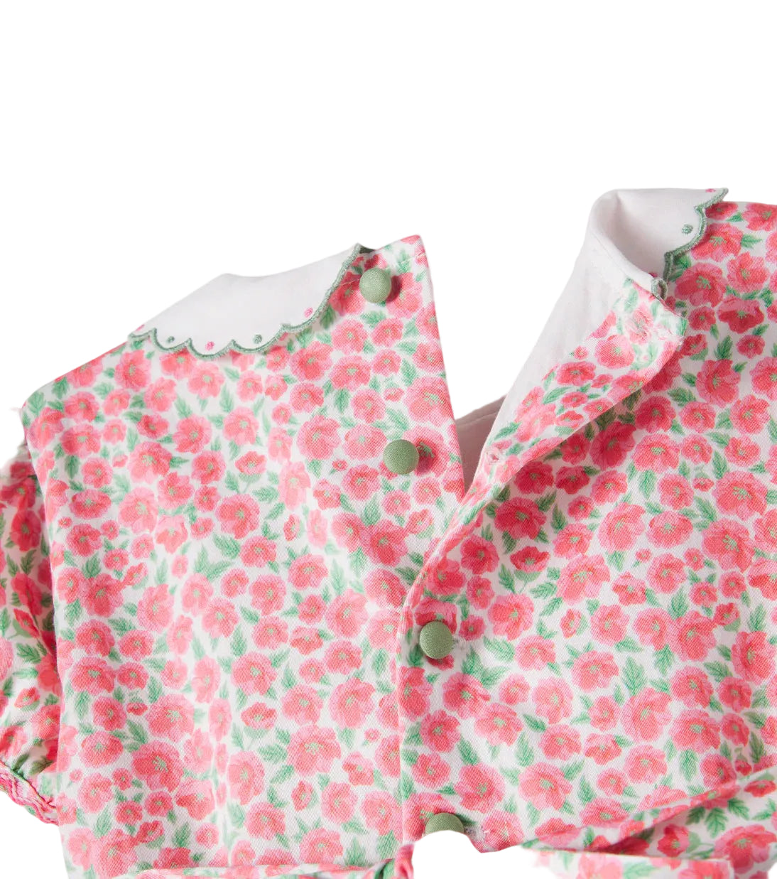 Coco Smocked Dress | Red Floral