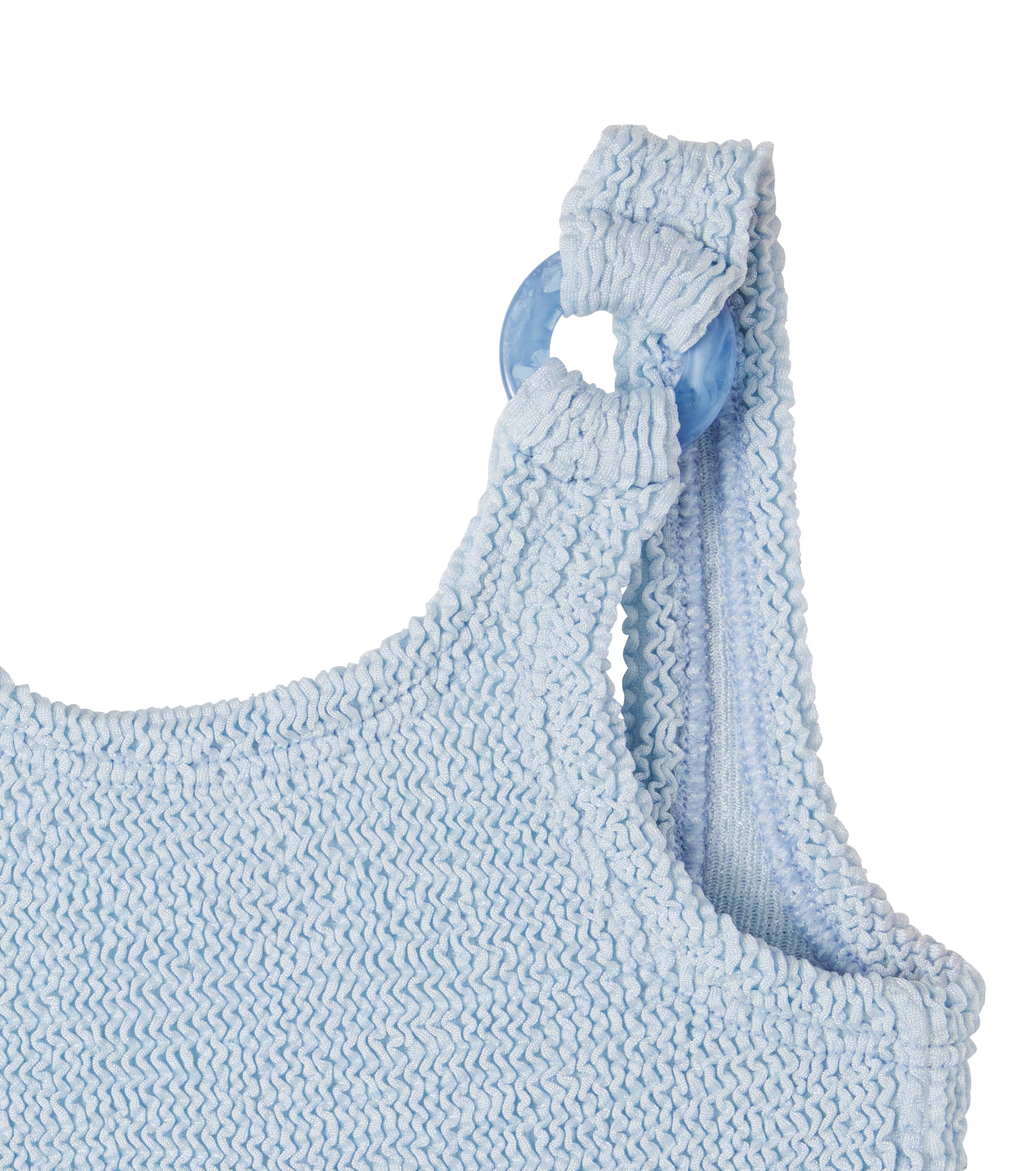 Domino Swim | Metallic Ice Blue