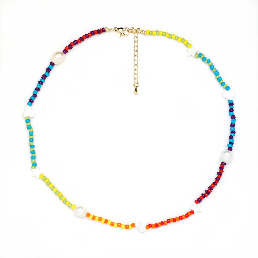 Rainbow Charm Necklace