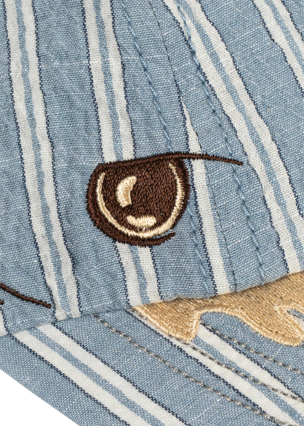 Elliot Shark Cap | Trio Bleu Stripe