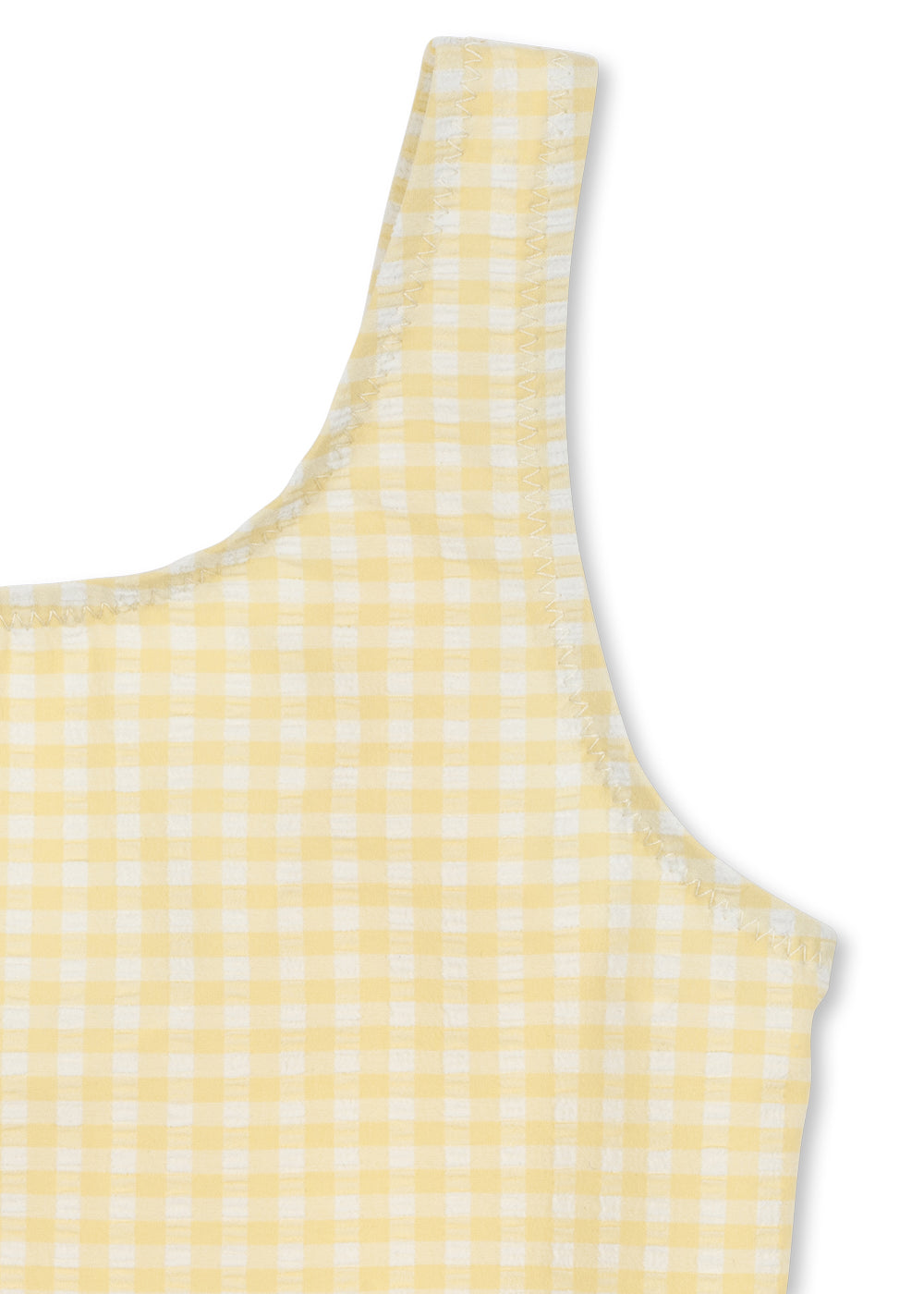 Etta Swimsuit | Banana Almond Check