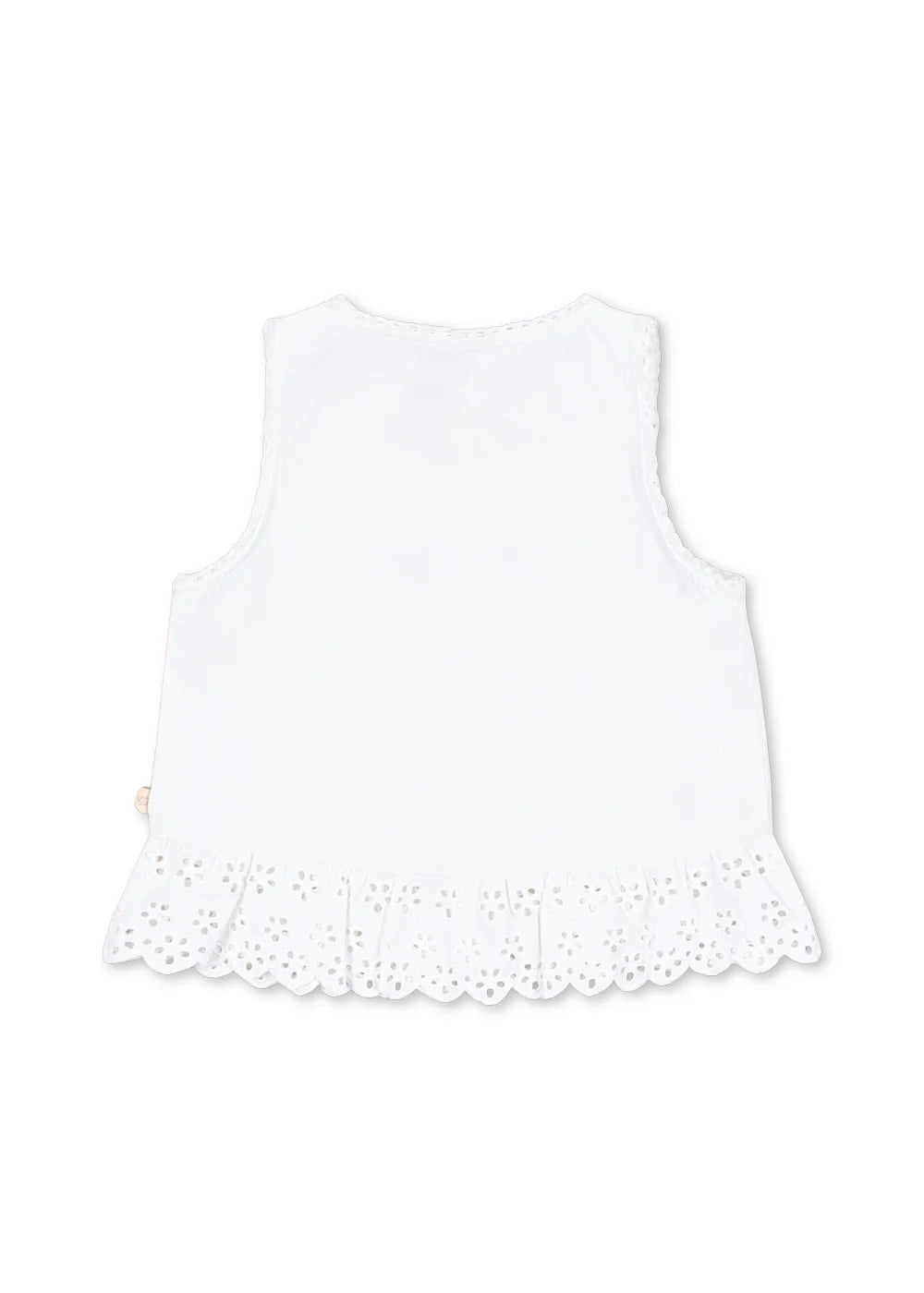 Evelina Top | Bright White