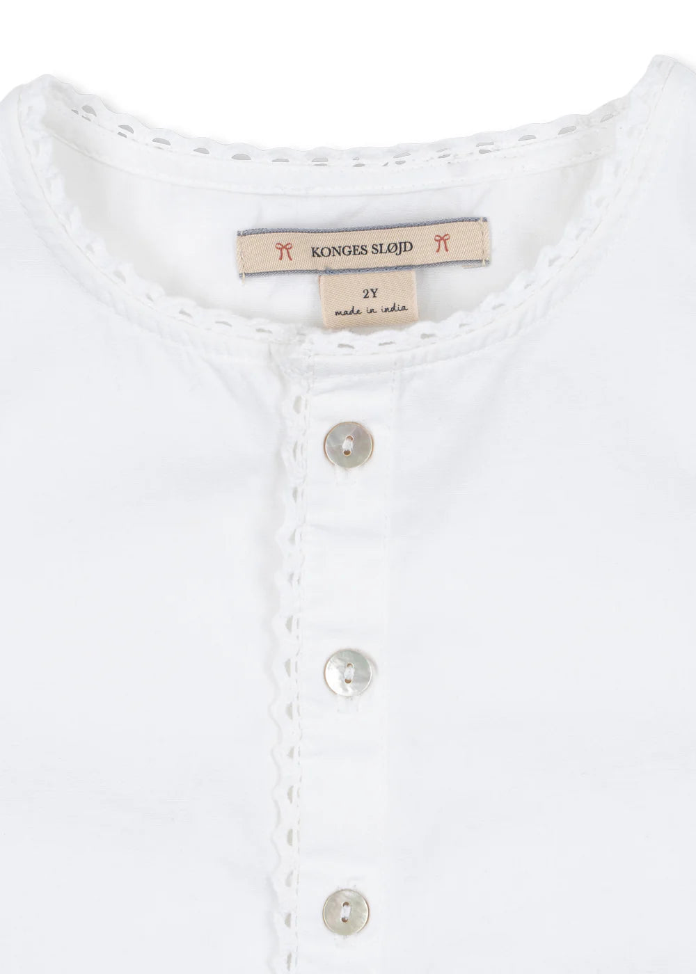 Evelina Top | Bright White