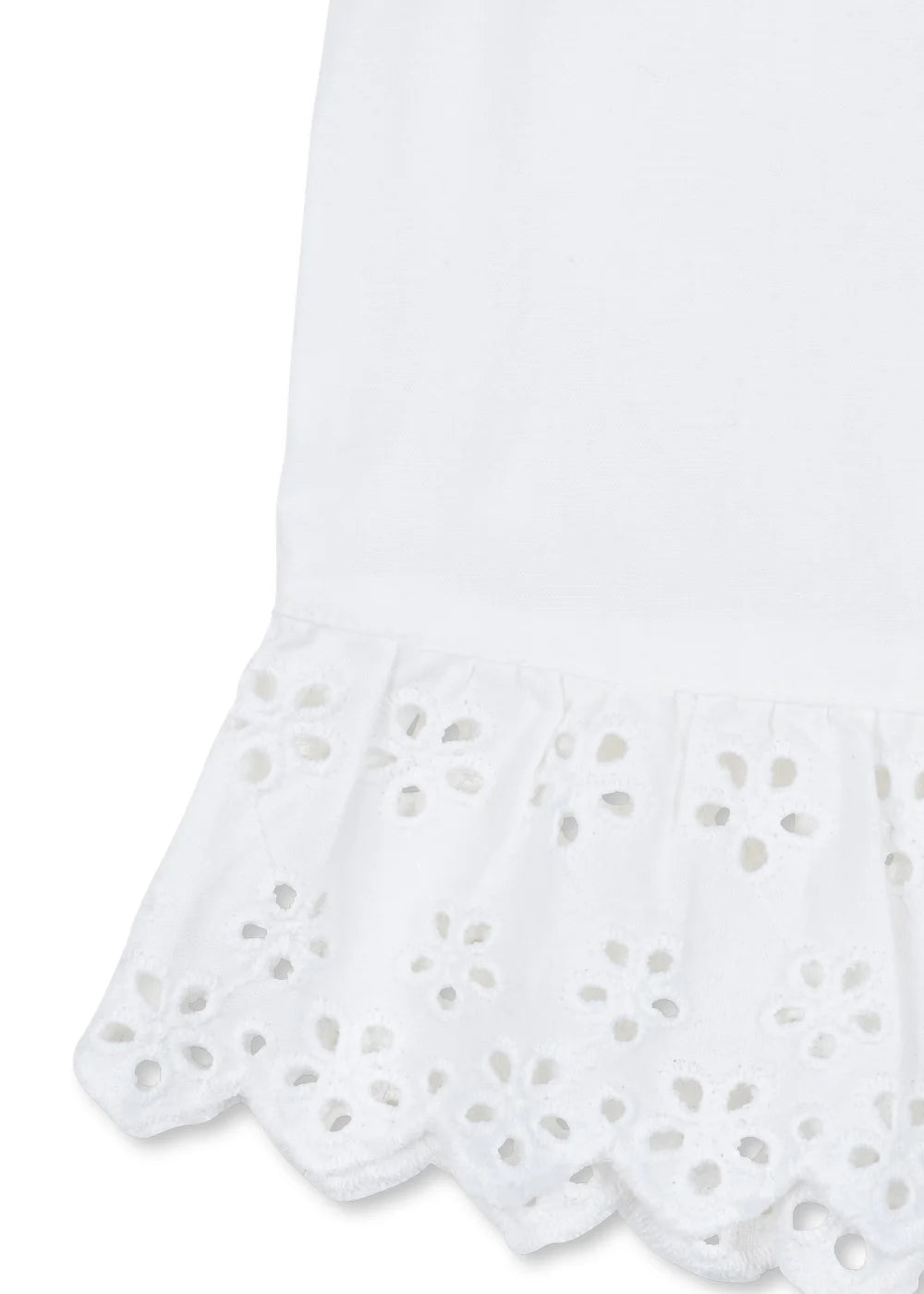 Evelina Top | Bright White