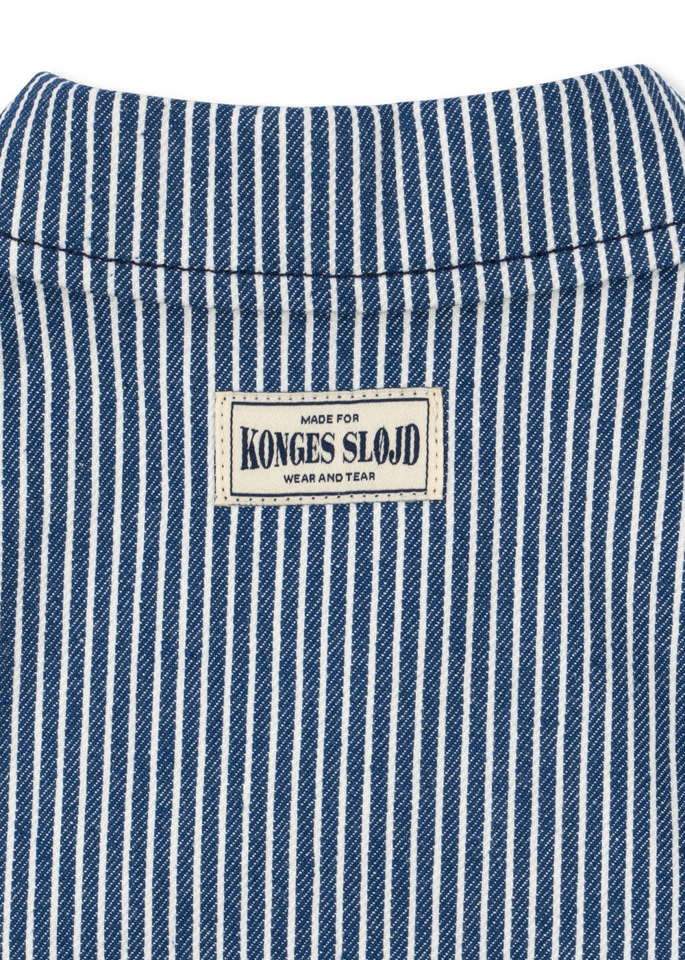 Luc Shirt Jacket | Blue Stripe