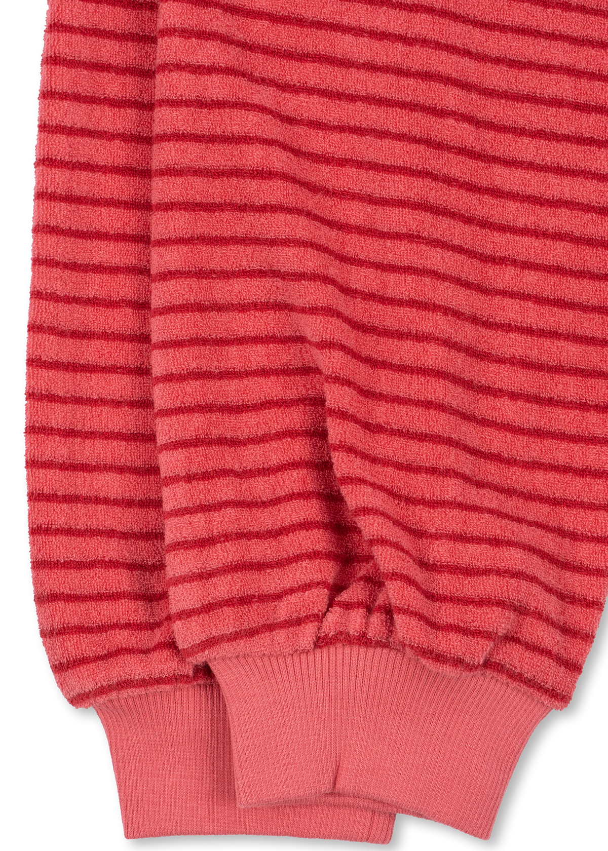 Itty Sweat Set | Cardinal Rose Stripe