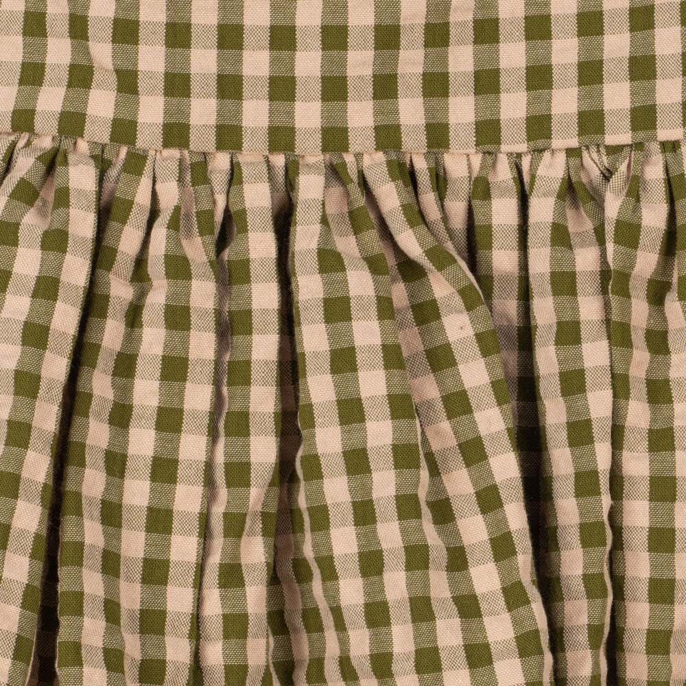 Kim Isotta Dress | Avocado Check