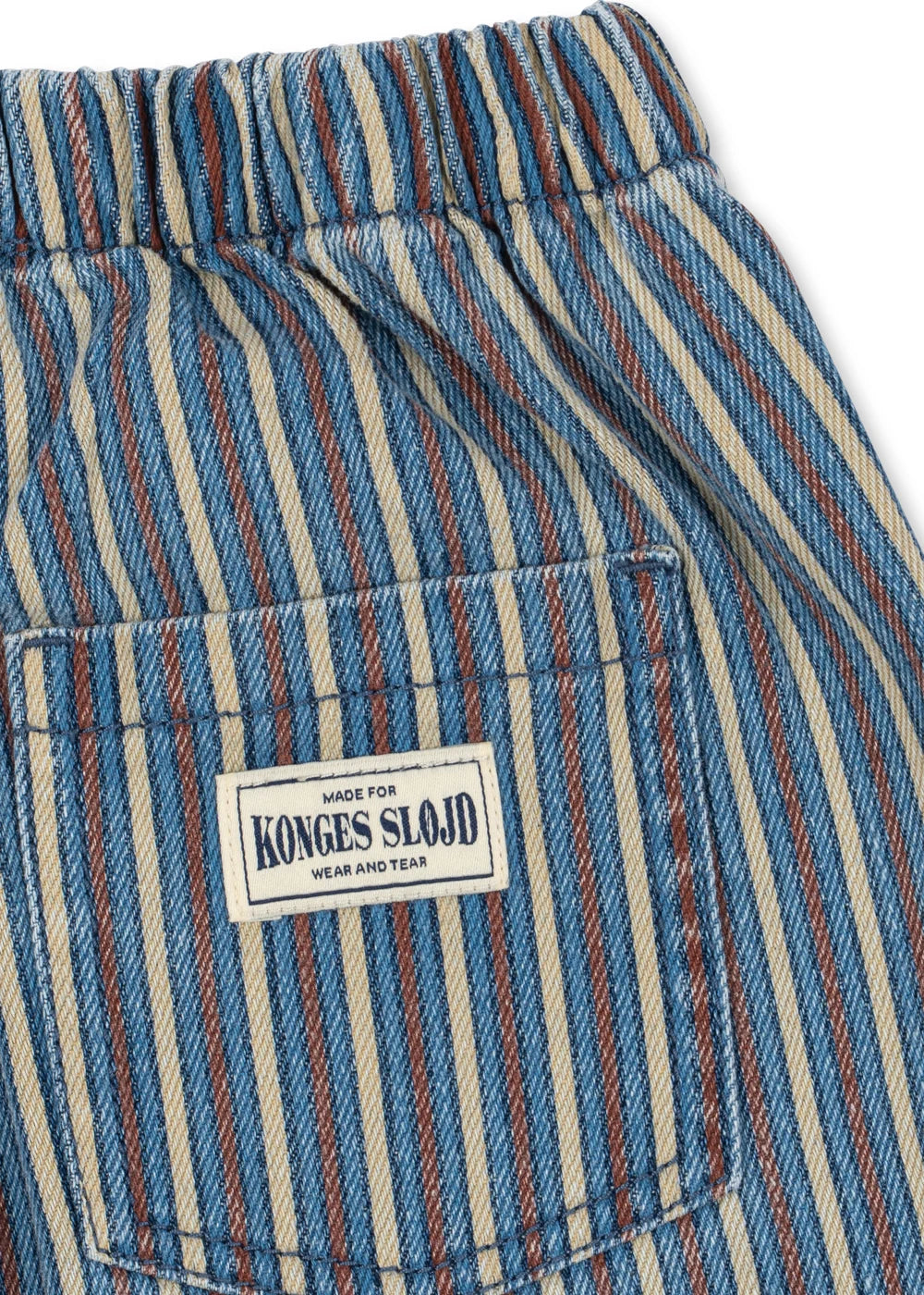 Magot Pants | Tricolore Bleu