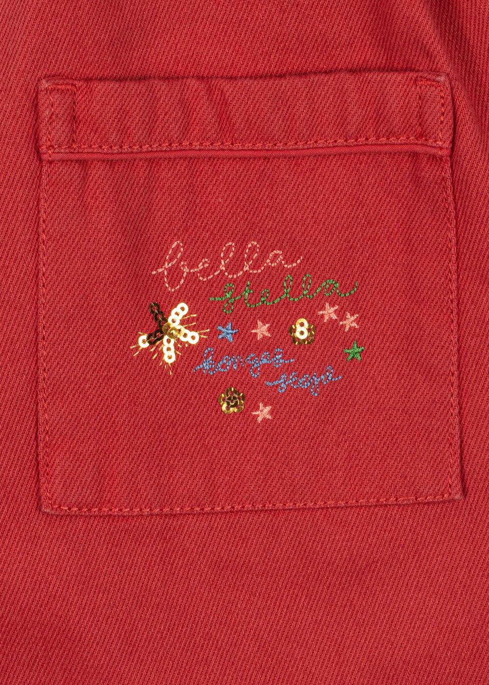 Magot Sequin Pants | Cardinal