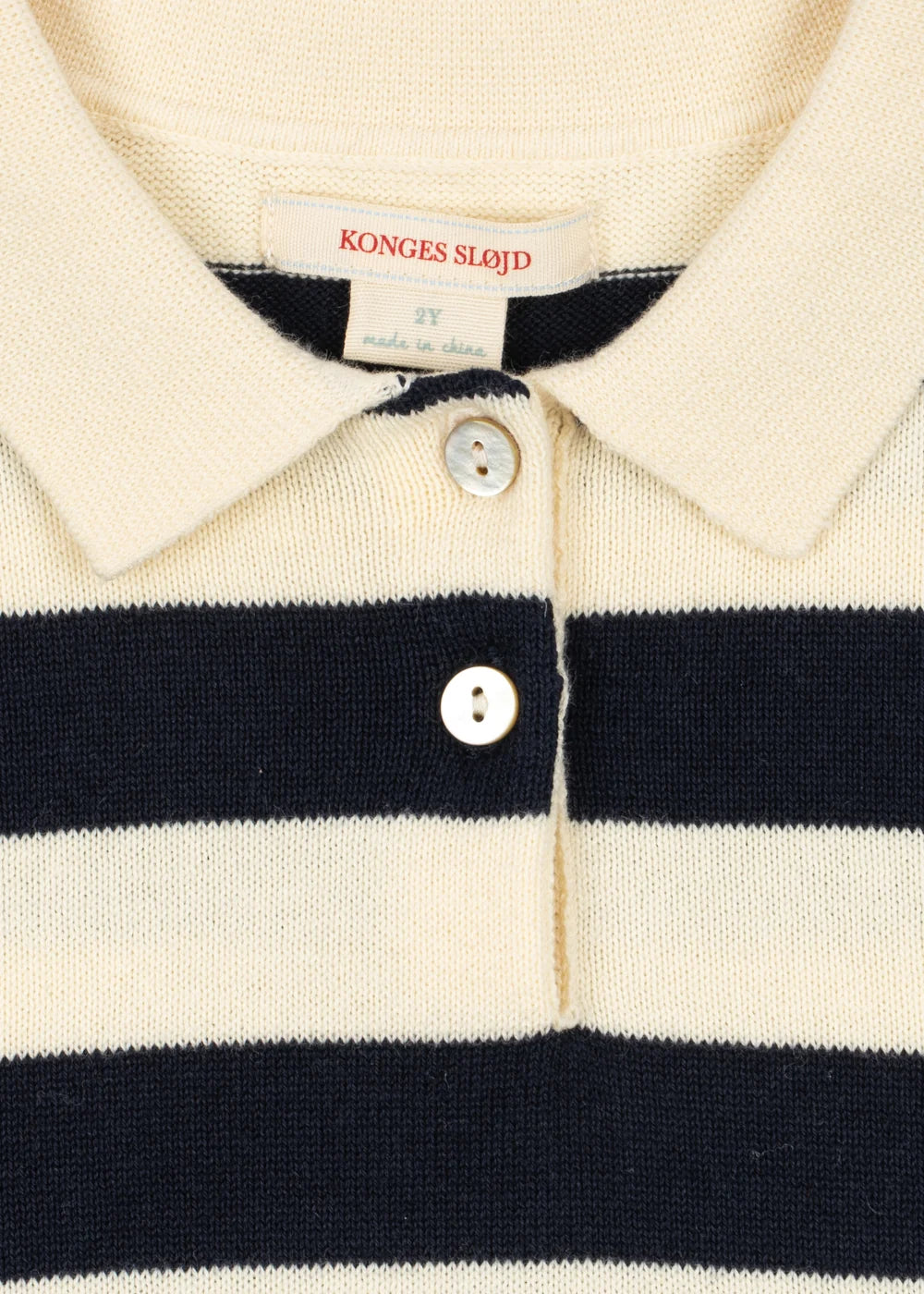 Manis Knit Set | Navy Stripe