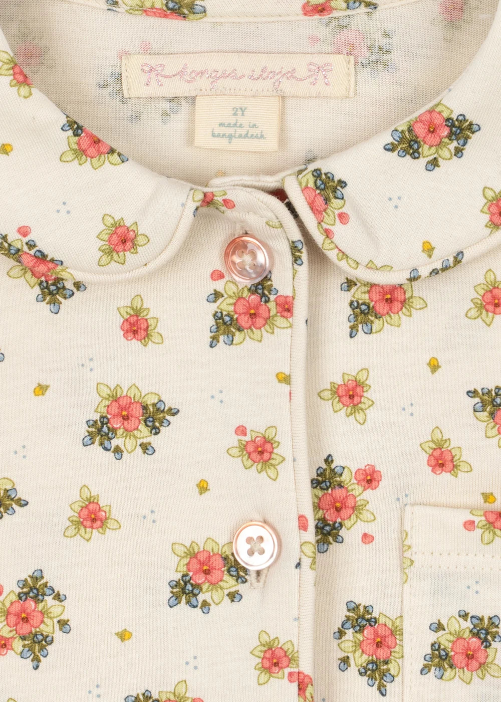 Pio Frill Pyjama Set | Rosetto