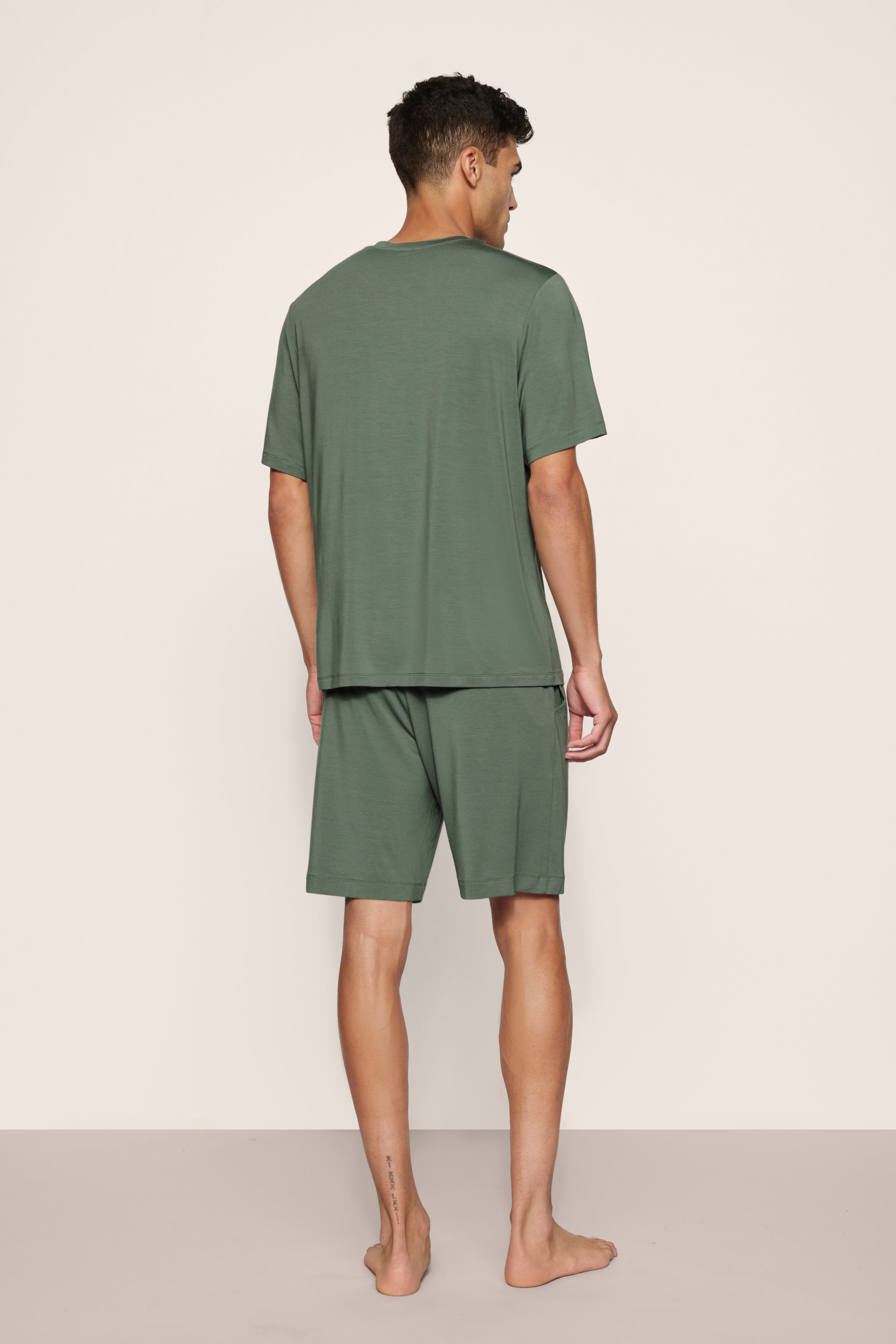 Mens Henry Short PJ Set | Desert Sage