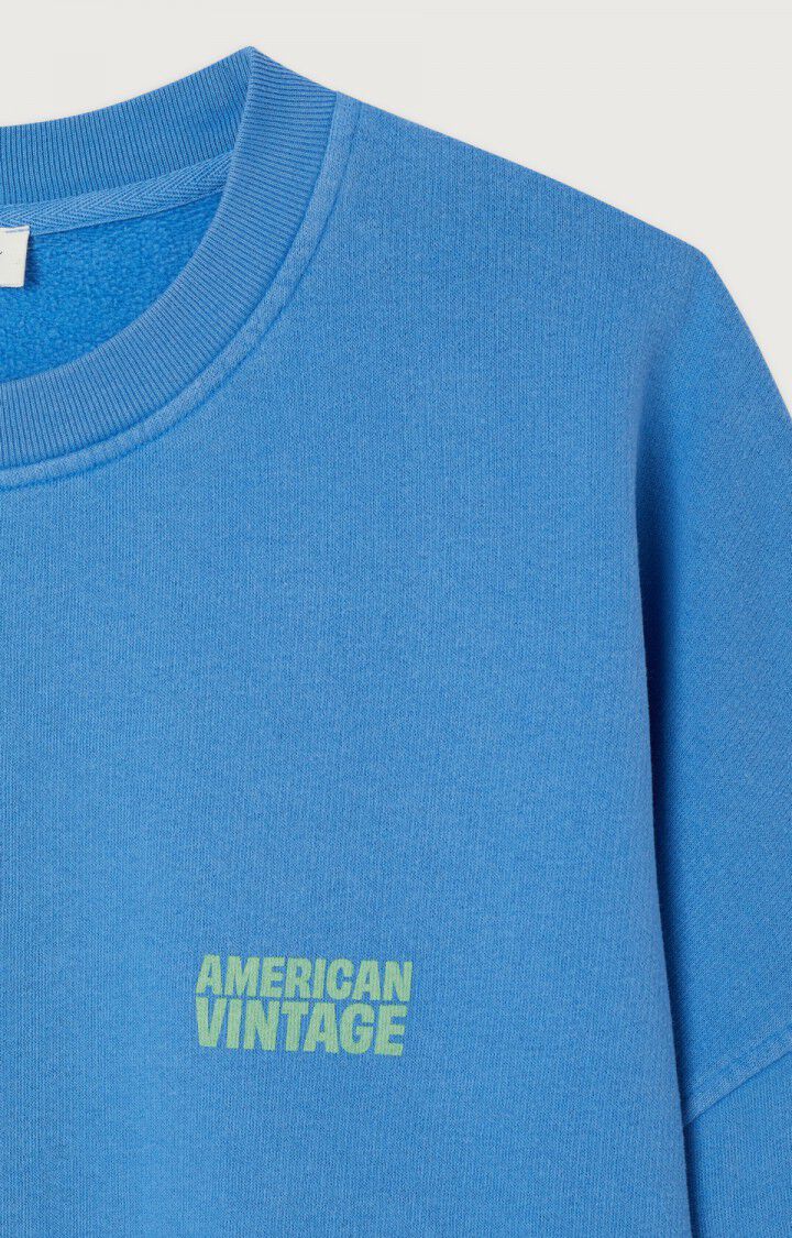 Womens Plizzy Sweatshirt | Vintage Nautical Blue