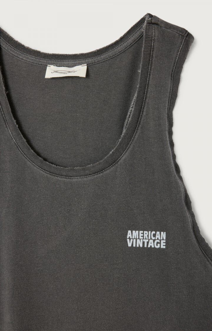 Pymaz Womens Tank Top | Vintage Carbon