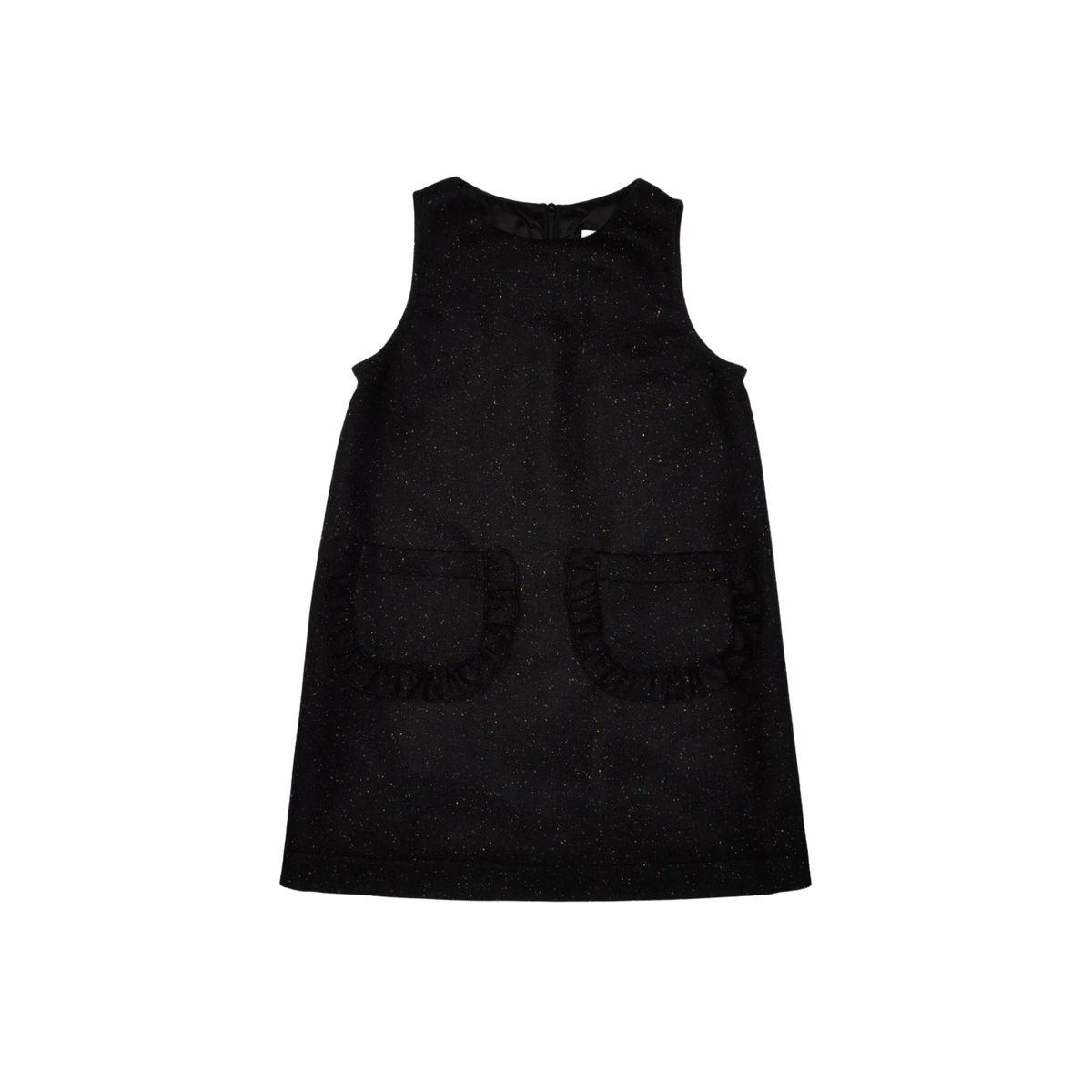 Parker Wool A-Line Dress | Black