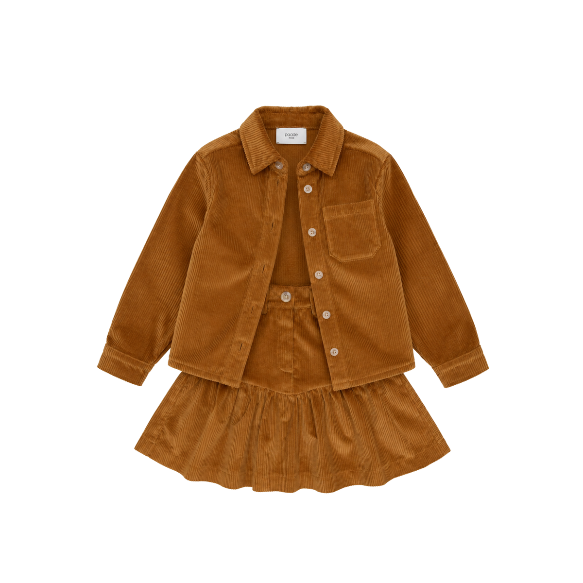 Otis Corduroy Set | Caramel