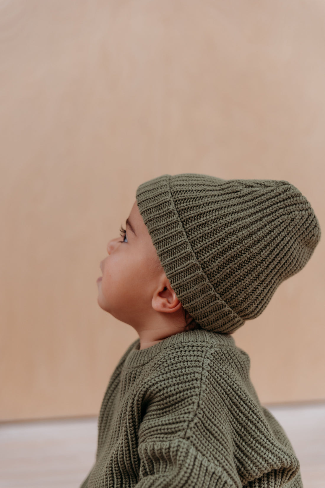 Olive Aspen Beanie