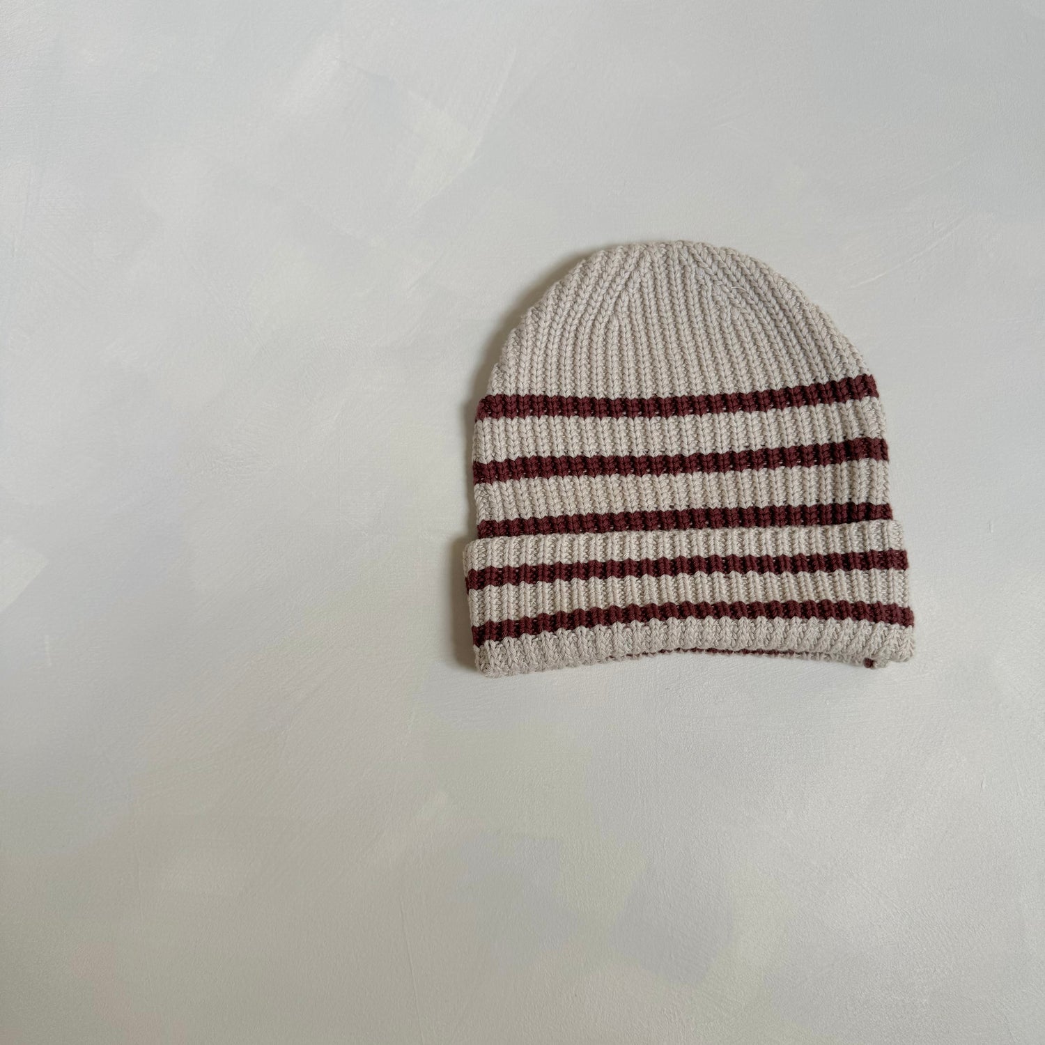 Berry Striped Noa Beanie