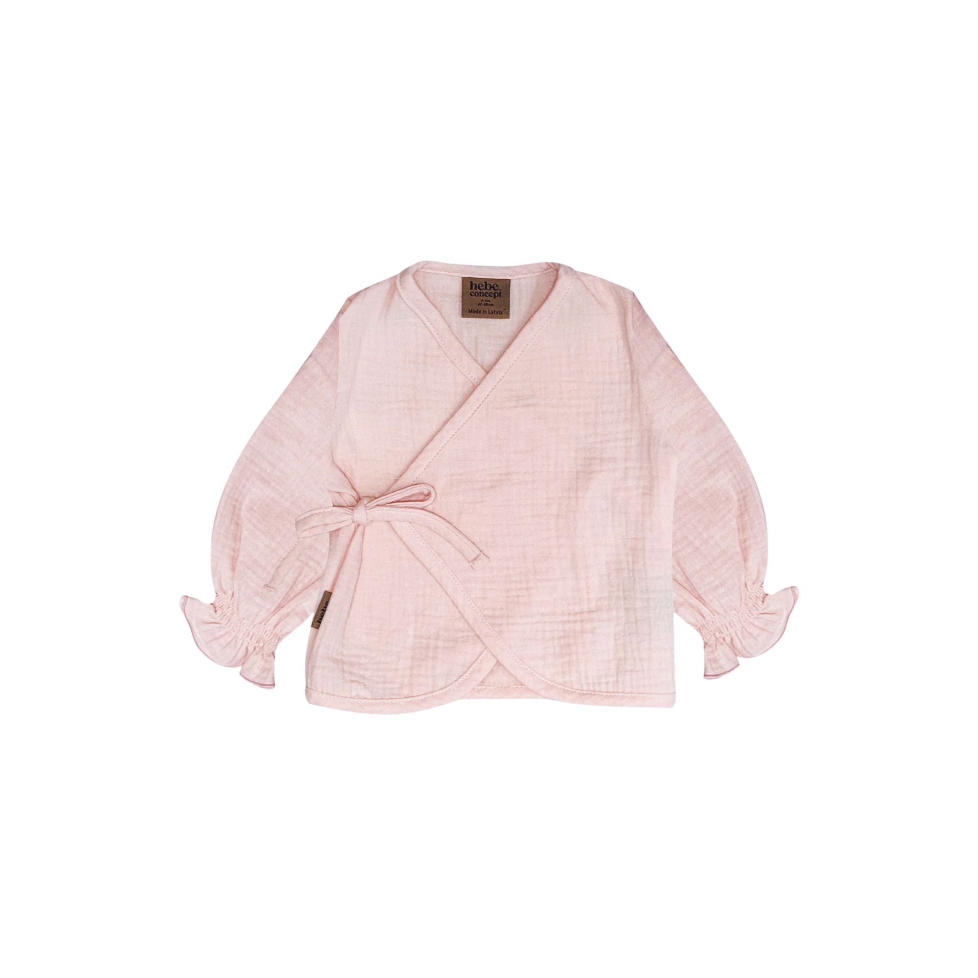 Ruffle Baby Set | Pink Muslin