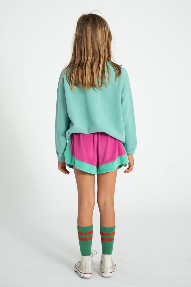 Shorts | Fuschia/Green