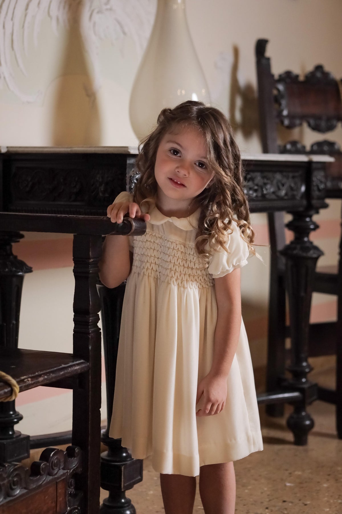 Ca'Farsetti Velvet Dress | Smooth White