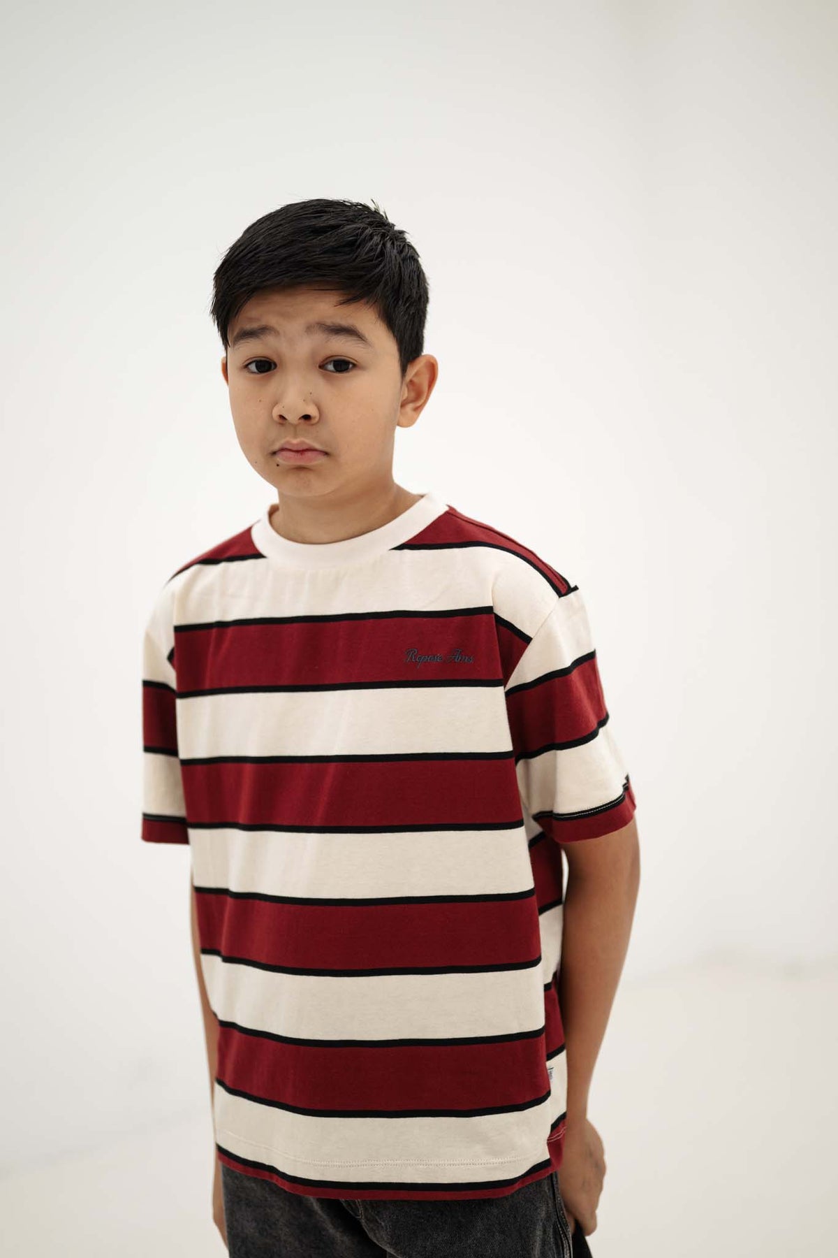 Tee Shirt | Mulberry Stripe