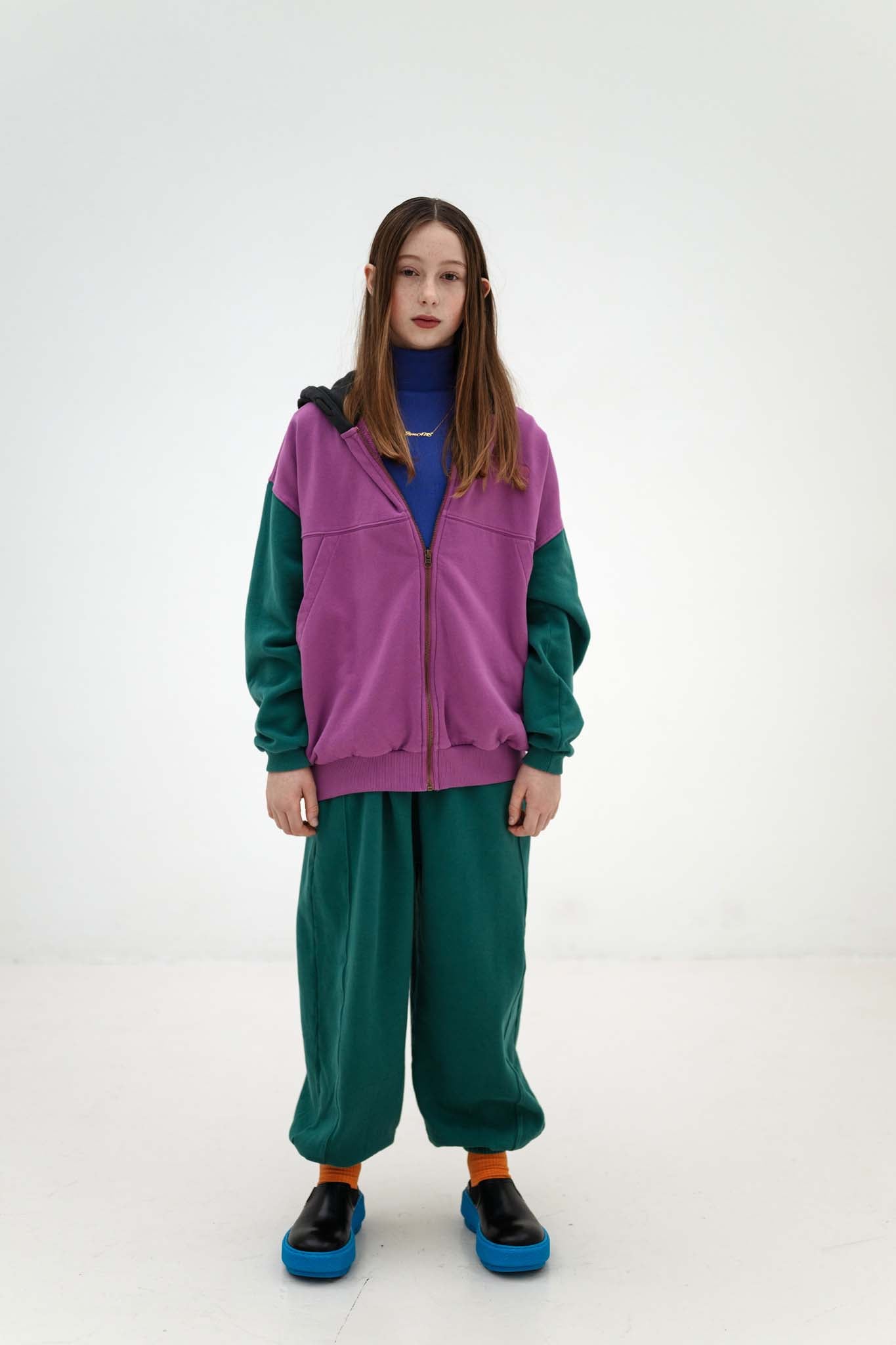 Turtle Neck & Legging Set | Orchid Pop