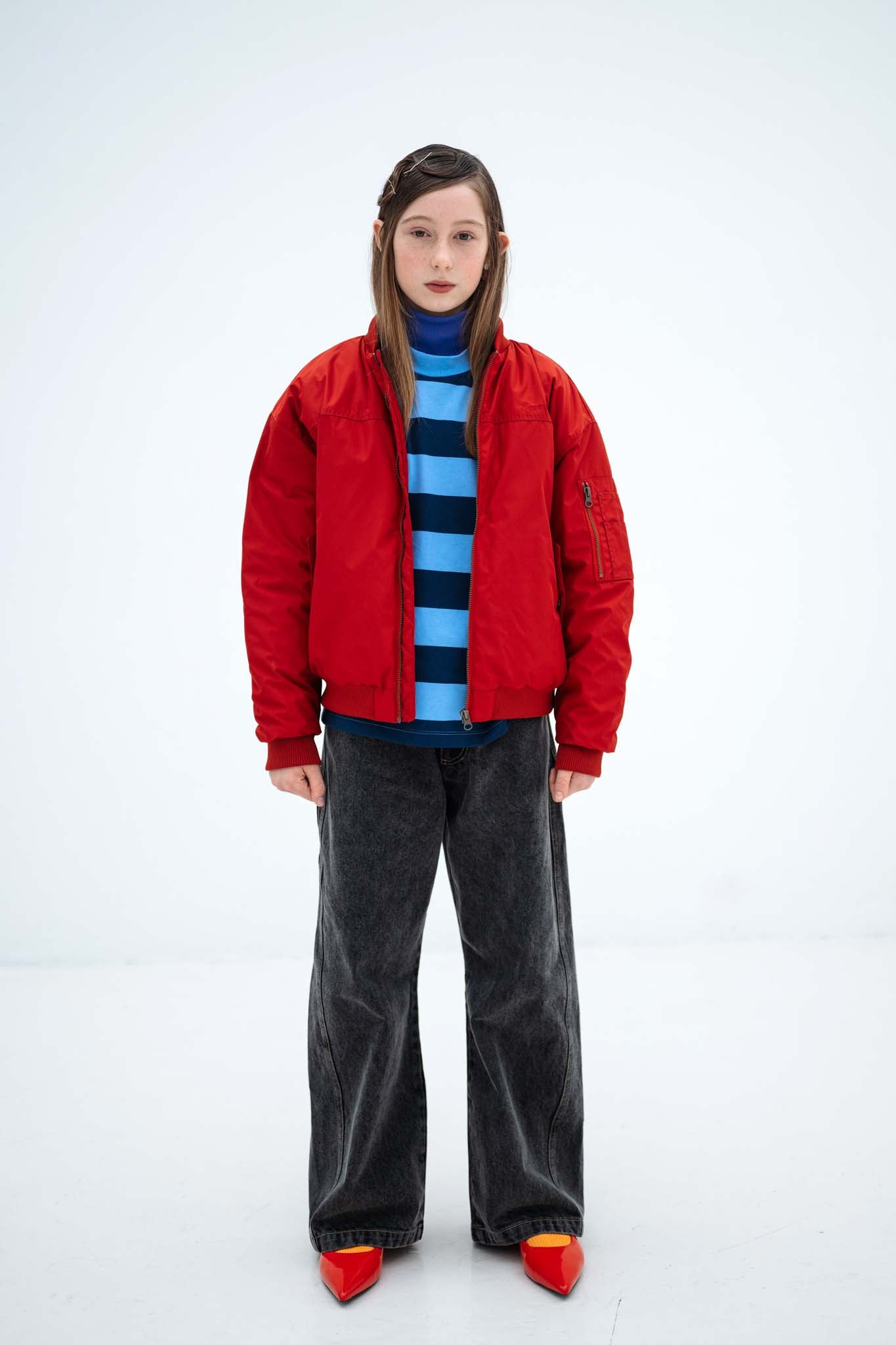 Bomber Jacket | Rusty Red