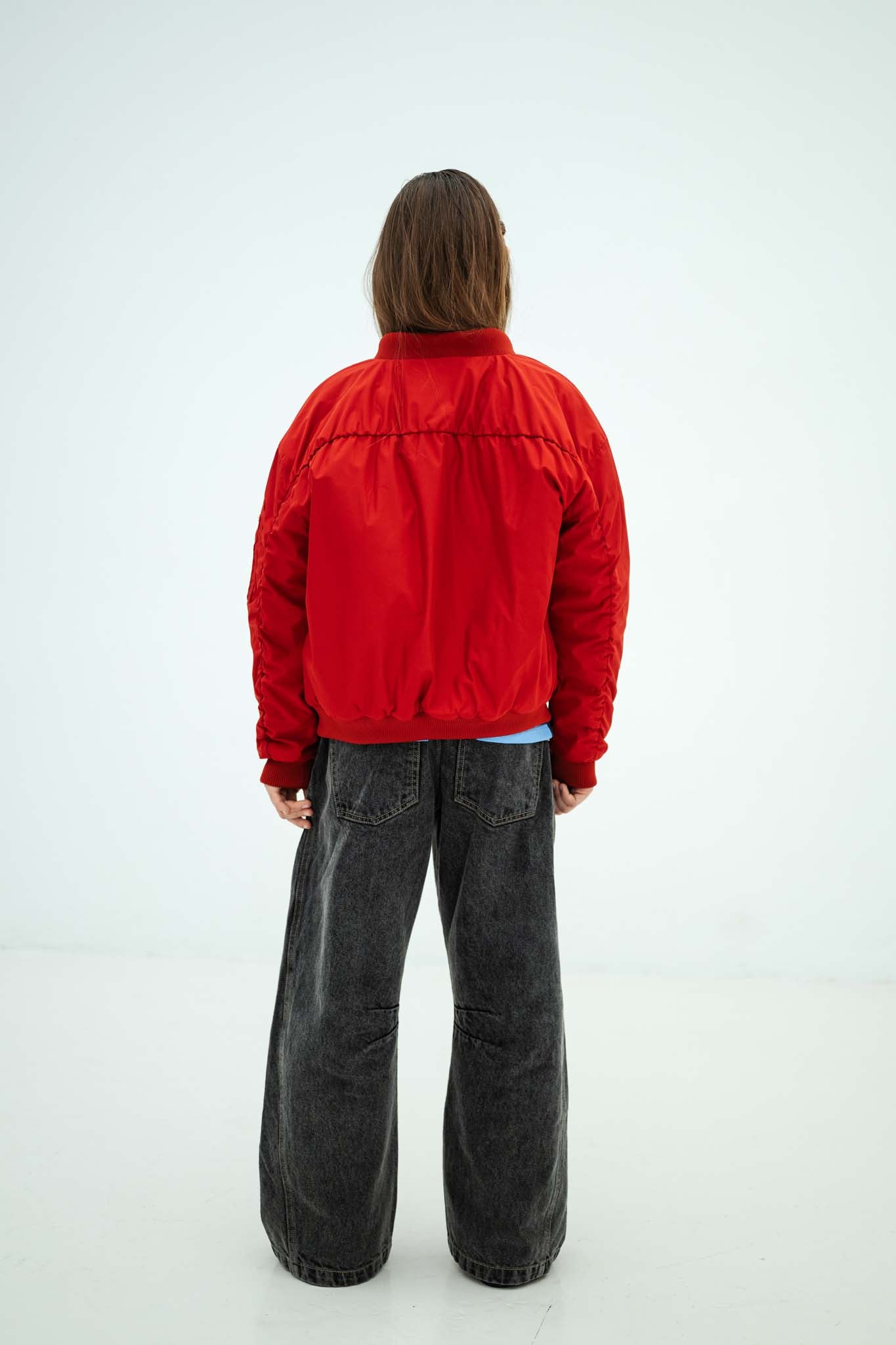 Bomber Jacket | Rusty Red