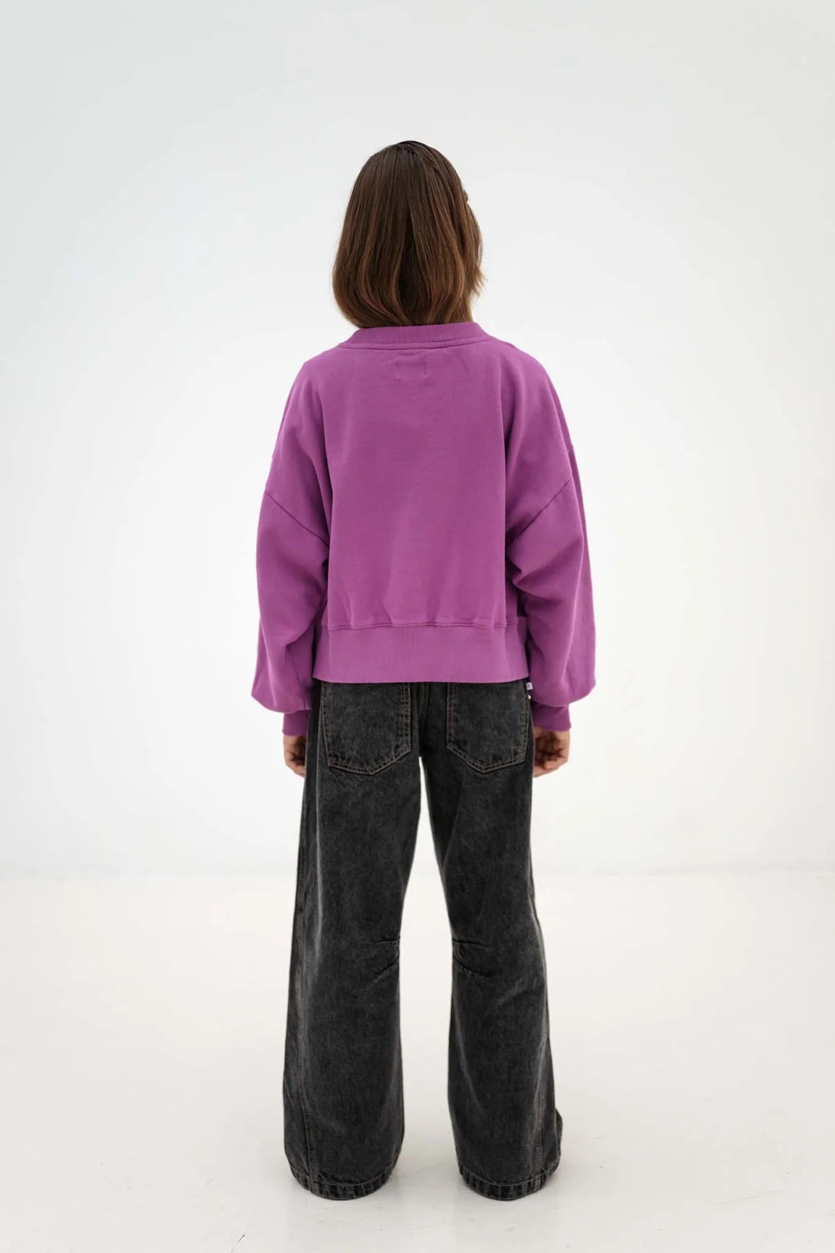 Wide Leg Pants | Slate Grey