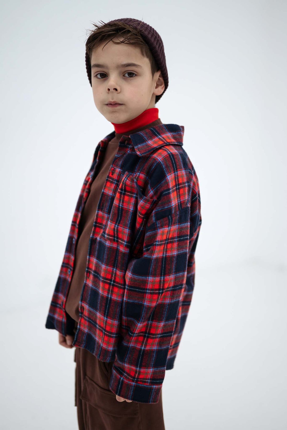 Shirt | Firecracker Horizon Check