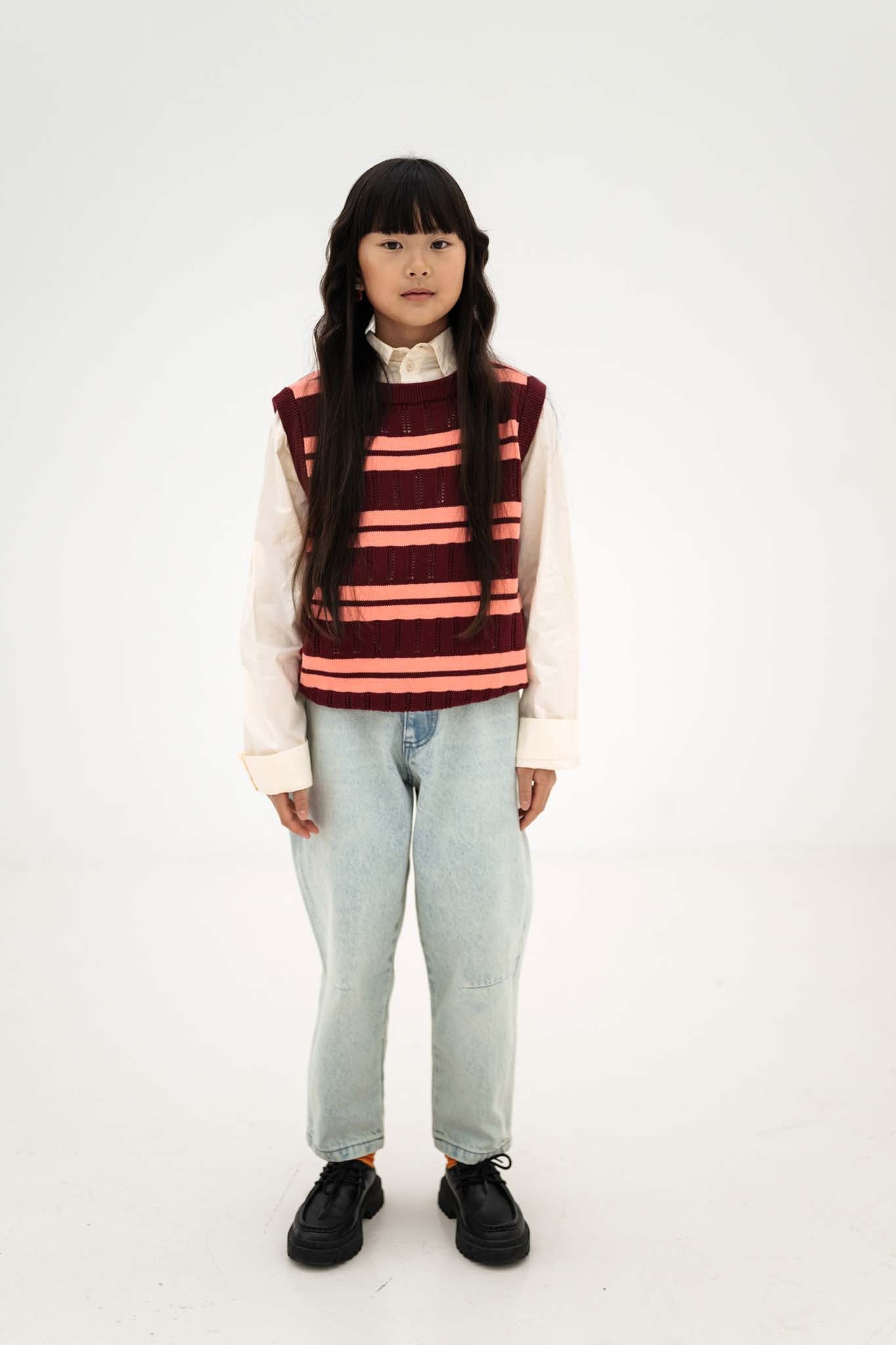 Knit Tank | Mulberry Flamingo Ajour