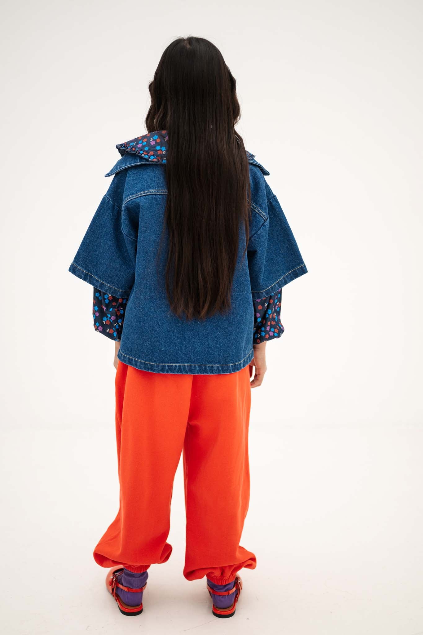 Turtle Neck Set | Firecracker Red
