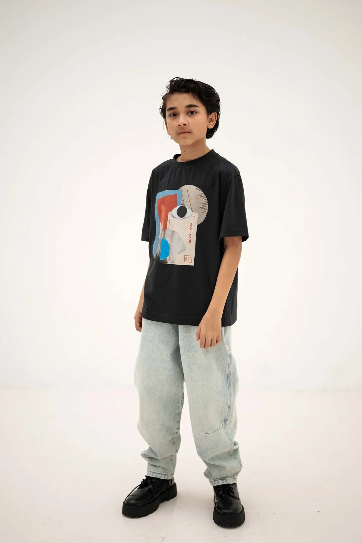 Barrel Pants | Vintage Mud Blue