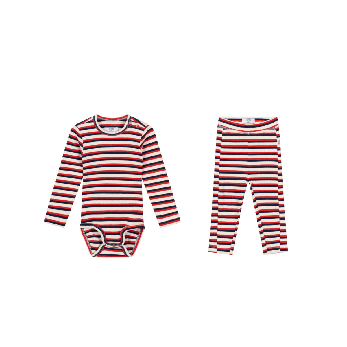 Bodysuit Legging Set | Ivy Stripe