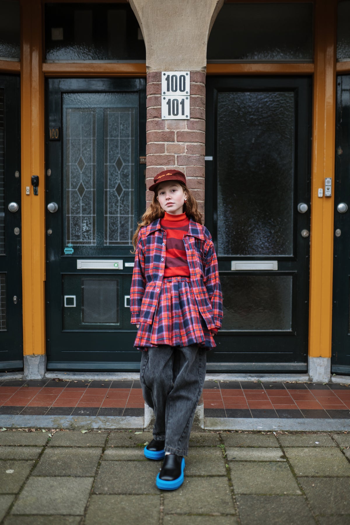 Shirt | Firecracker Horizon Check