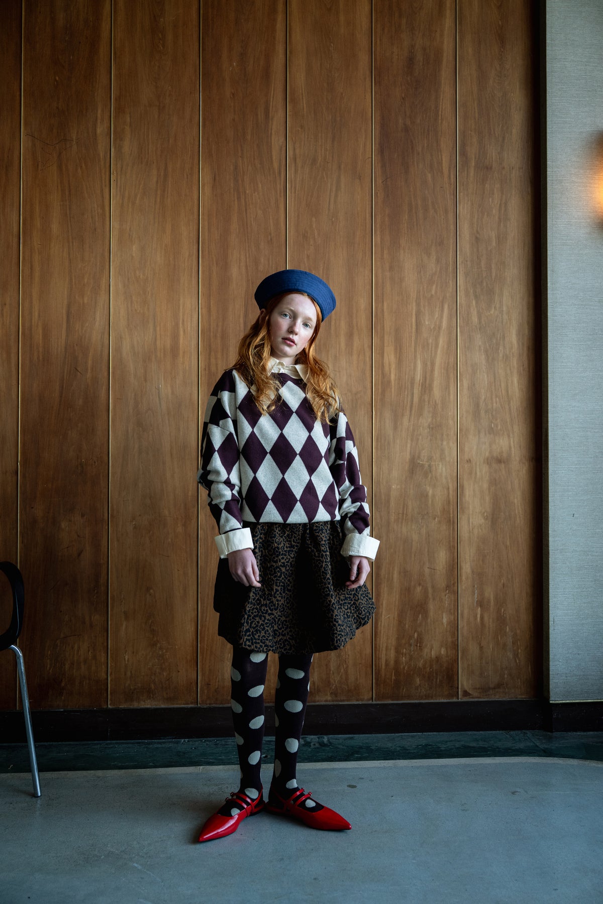 Knit Slouchy Sweater | Chocolate Twist
