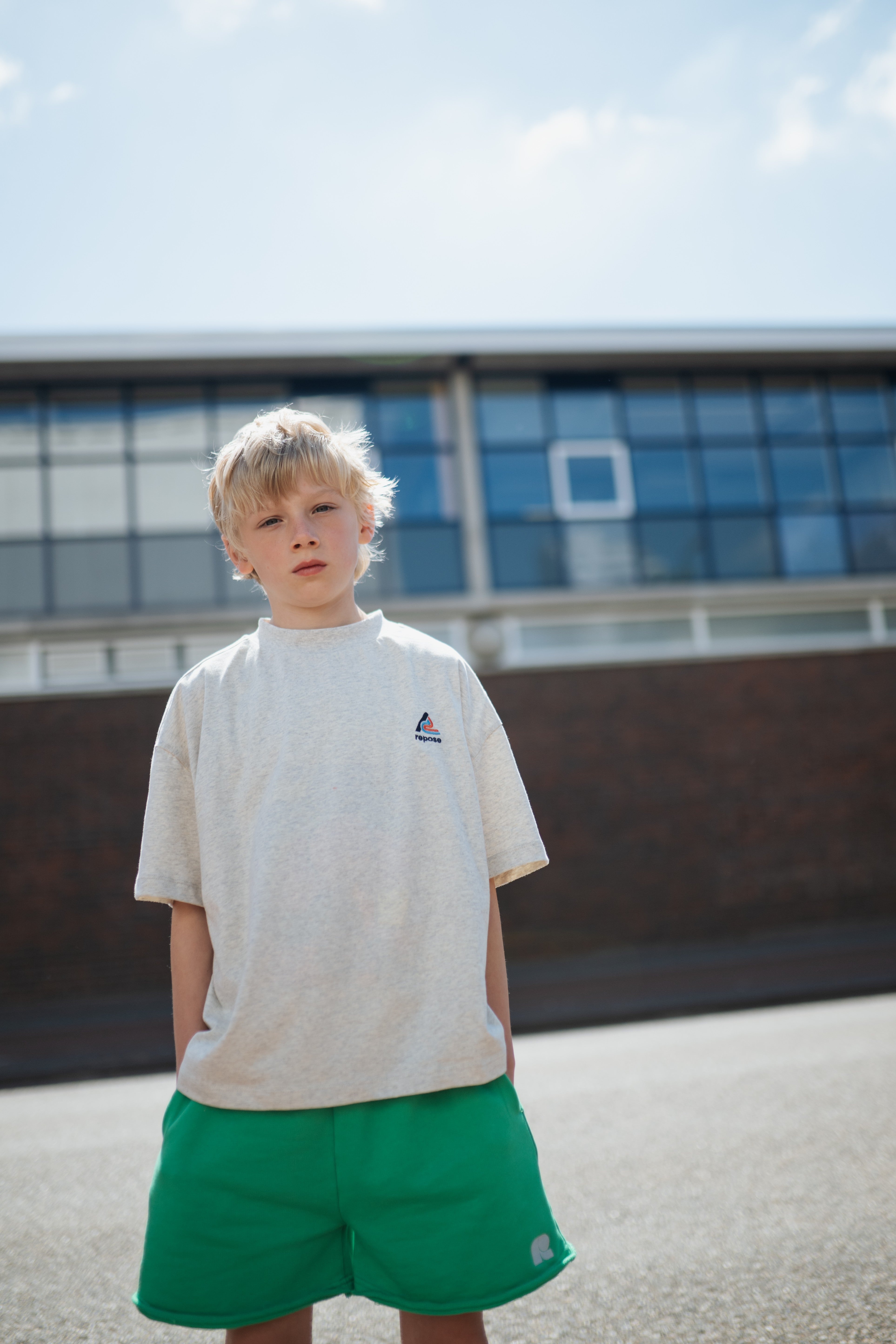 Tee Shirt | Grey Melange