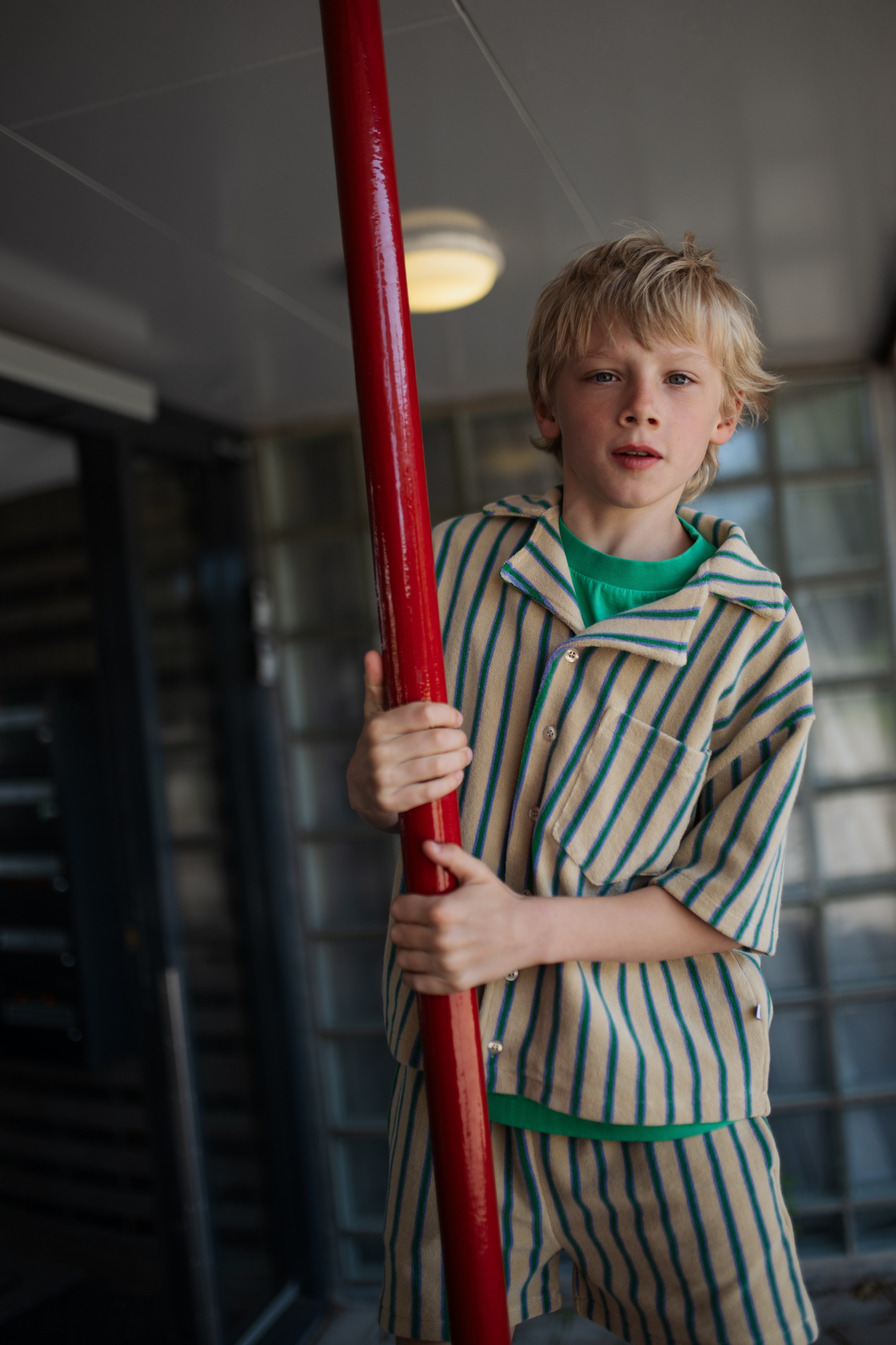 Box Cut Set | Jade Bloom Stripe