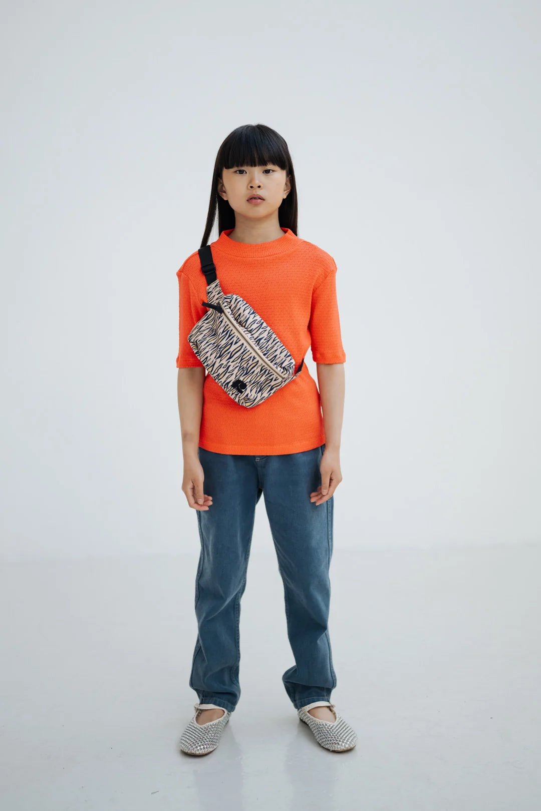 Slim Turtleneck | Coral Dusk