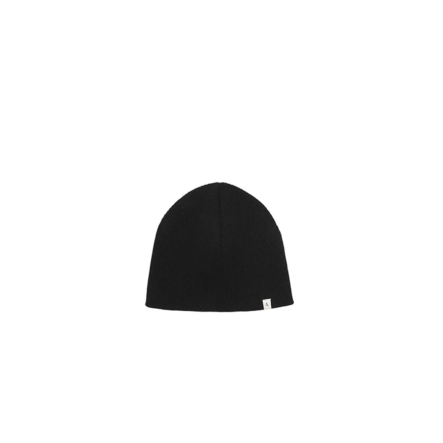 Rib Beanie | Black