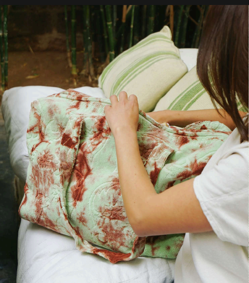 Socco Tie & Dye Bag | Green