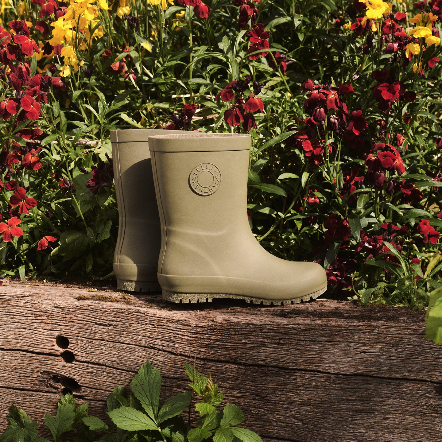 Logo Rain Boots | Green