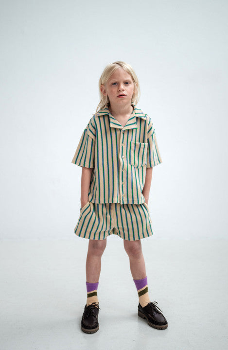 Box Cut Set | Jade Bloom Stripe