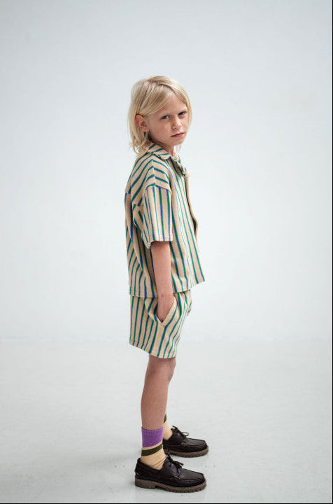 Box Cut Set | Jade Bloom Stripe