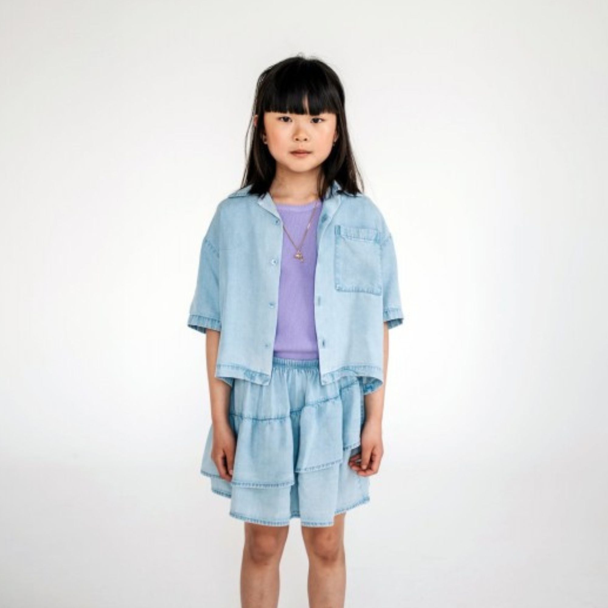 Slim Singlet | Glacier Bloom